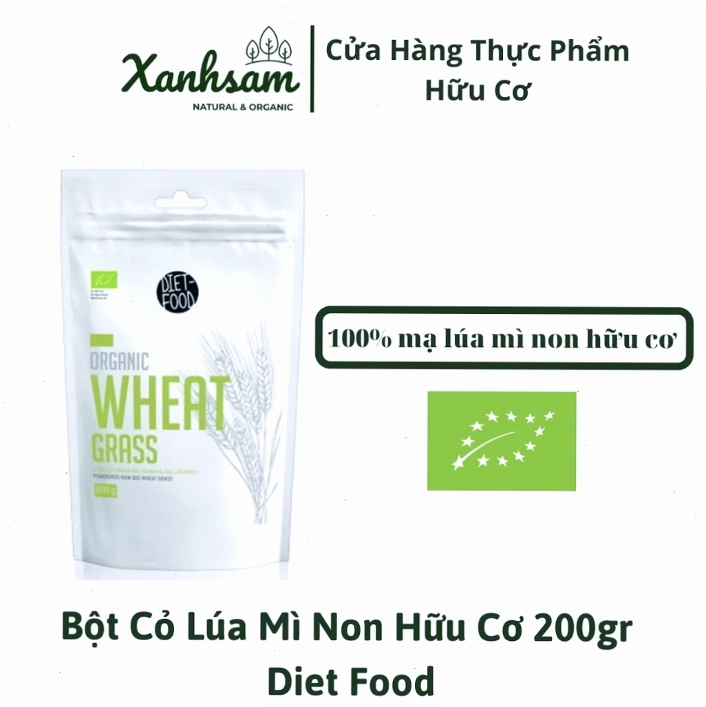 Bột Cỏ Lúa Mì Non Hữu Cơ Bio Planet