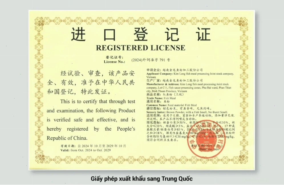 Các loại quy cách đóng gói bột cá masi