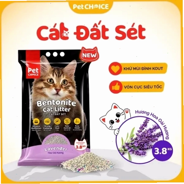 Cát đất sét Bentonite cho mèo với khả năng vón cục tốt