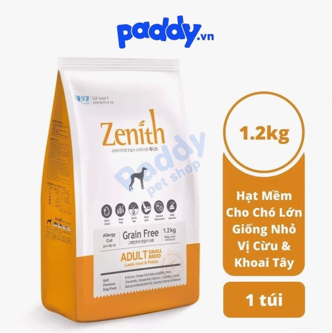 Hạt Mềm Cho Chó Trưởng Thành Zenith Adult hỗ trợ chó mẹ