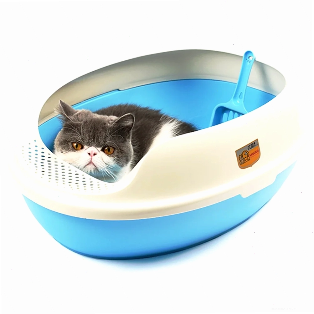 Khay vệ sinh cho mèo Makar General Cat Litter Box với thiết kế tiện lợi