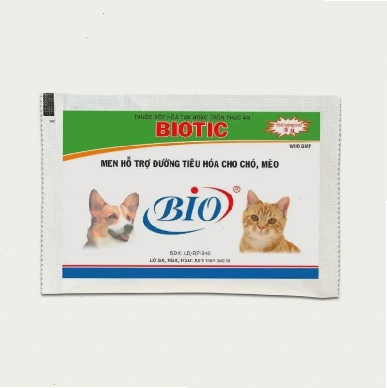 Men Tiêu Hóa Cho Chó Mèo Biotic tại cửa hàng thú cưng
