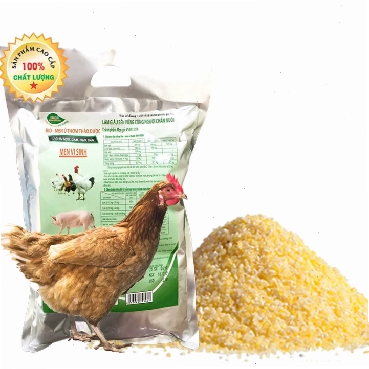 Men ủ vi sinh thảo dược - Ủ chín Thức ăn chăn nuôi