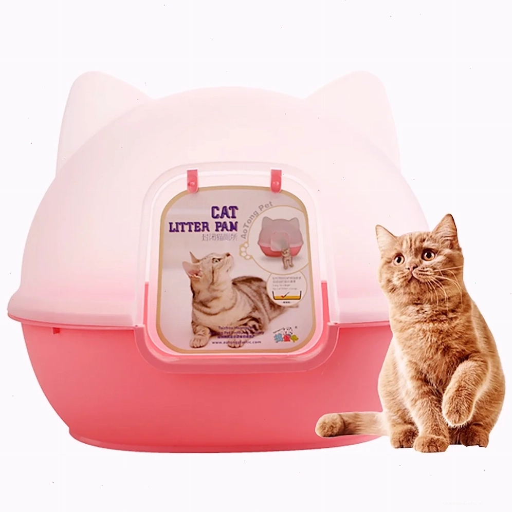 Nhà vệ sinh cho mèo Aupet Hello Kitty với thiết kế đáng yêu