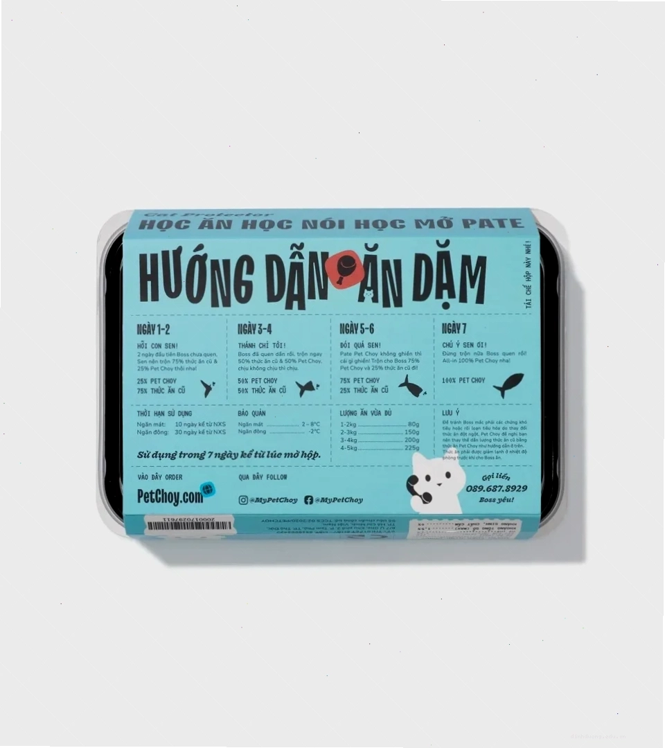 Pate cá hồi cho mèo hấp dẫn và đầy đủ dinh dưỡng
