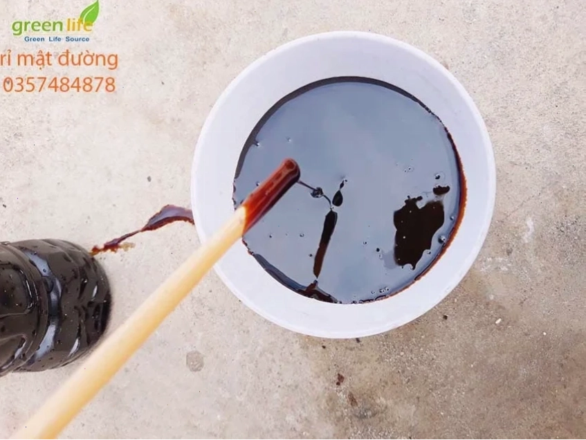 Rỉ mật đường chăn nuôi dạng lỏng đặc sánh