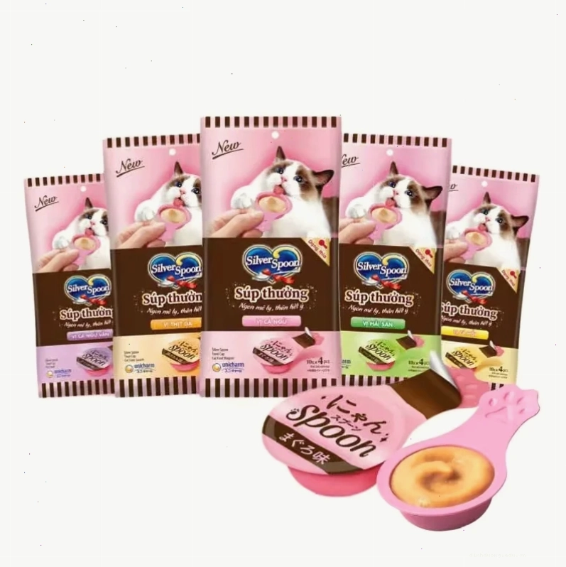 Súp thưởng handmade Me-O Creamy Treats thơm ngon bổ dưỡng cho mèo