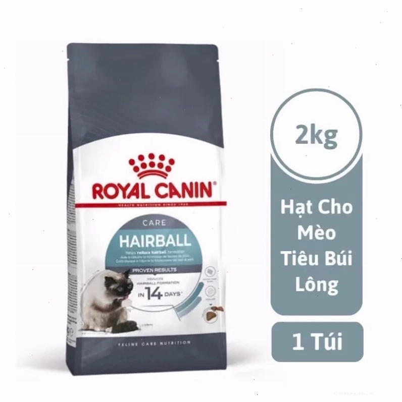Thức Ăn Hạt Cho Mèo Tiêu Búi Lông Royal Canin Hairball cho mèo ALN