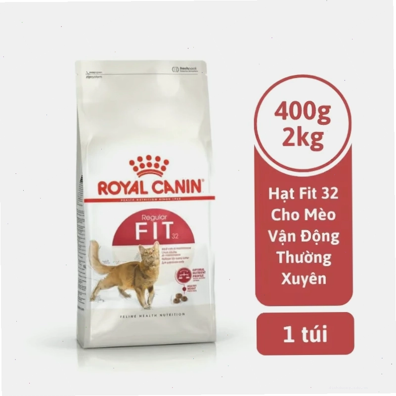 Thức Ăn Hạt Cho Mèo Trưởng Thành Royal Canin Fit 32