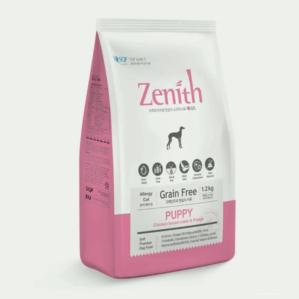 Thức ăn hạt mềm cho chó con Zenith Puppy