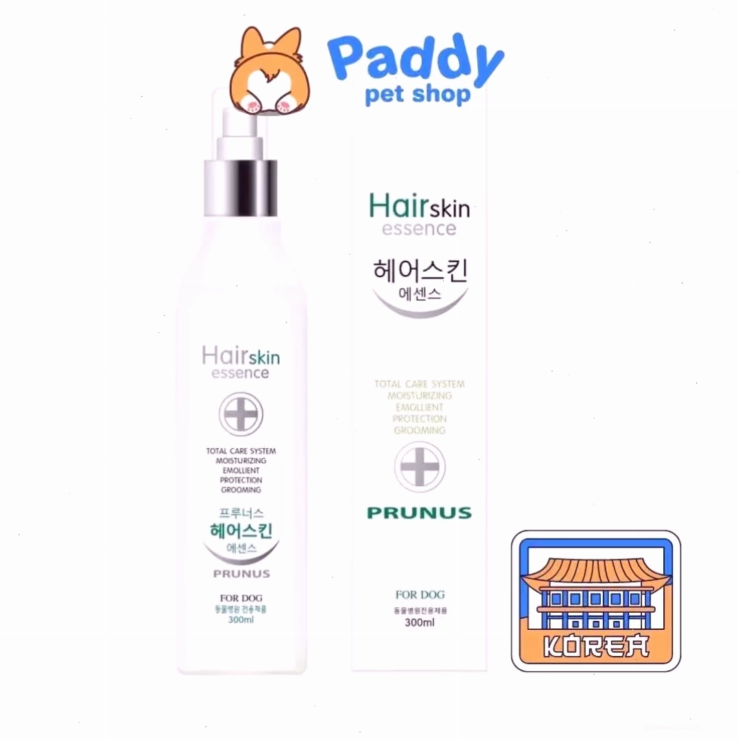 Tinh Chất Xịt Dưỡng Da Lông Cho Chó Prunus Hair Skin Essence