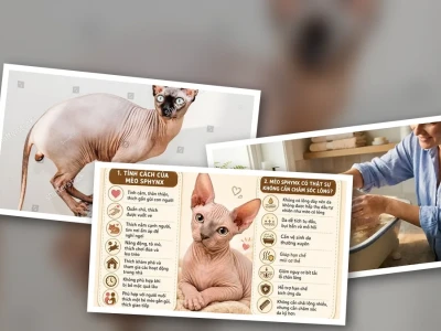 Bí Quyết Chăm Sóc Da Mèo Sphynx Toàn Diện